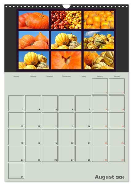 Produktbild: Food (Wandkalender 2026 DIN A3 hoch), CALVENDO Monatskalender