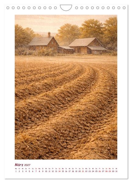 Produktbild: Das Jahr auf dem Land (Wandkalender 2027 DIN A4 hoch), CALVENDO Monatskalender