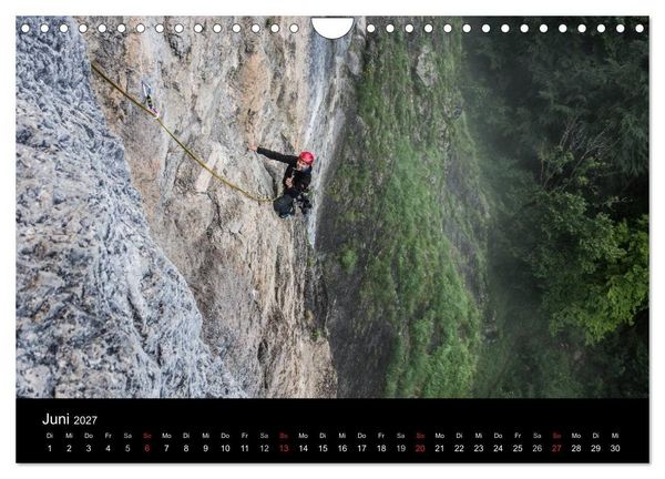Produktbild: Climbing Solutions - Bergsport weltweit (Wandkalender 2027 DIN A4 quer), CALVENDO Monatskalender