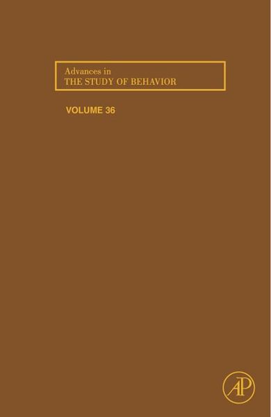 Produktbild: Advances in the Study of Behavior