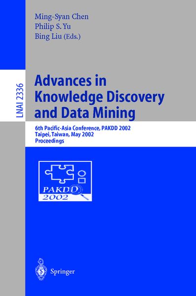 Produktbild: Advances in Knowledge Discovery and Data Mining