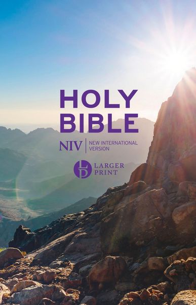 Produktbild: NIV Larger Print Personal Value Hardback Bible