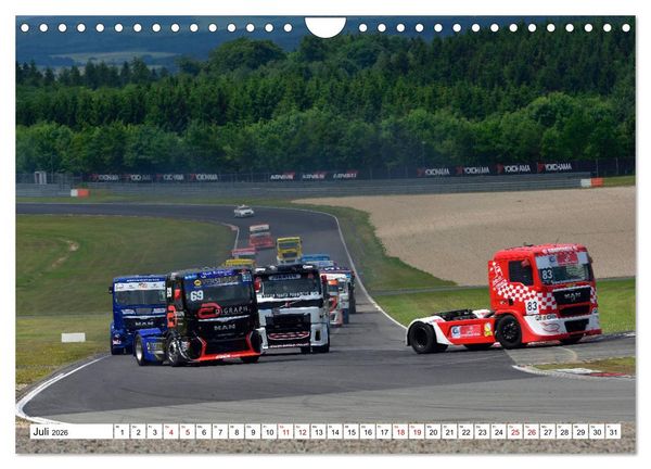 Produktbild: Abenteuer TRUCK RACING (Wandkalender 2026 DIN A4 quer), CALVENDO Monatskalender