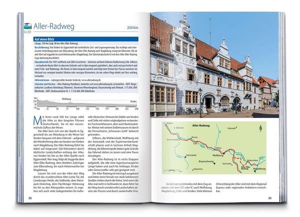 Produktbild: BVA ADFC-Ratgeber 260 Radfernwege in Deutschland