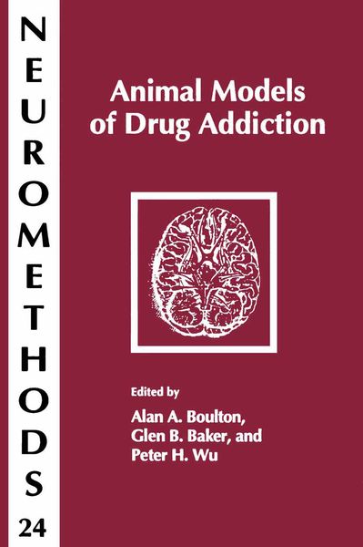 Produktbild: Animal Models of Drug Addiction