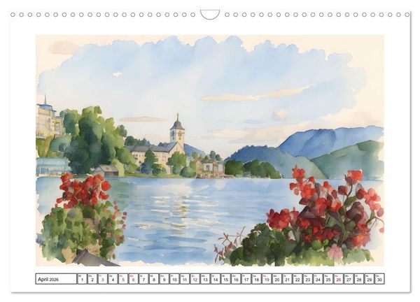 Produktbild: &Ouml;sterreich - Land mit Charme (Wandkalender 2026 DIN A3 quer), CALVENDO Monatskalender