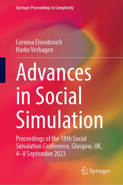 Produktbild: Advances in Social Simulation