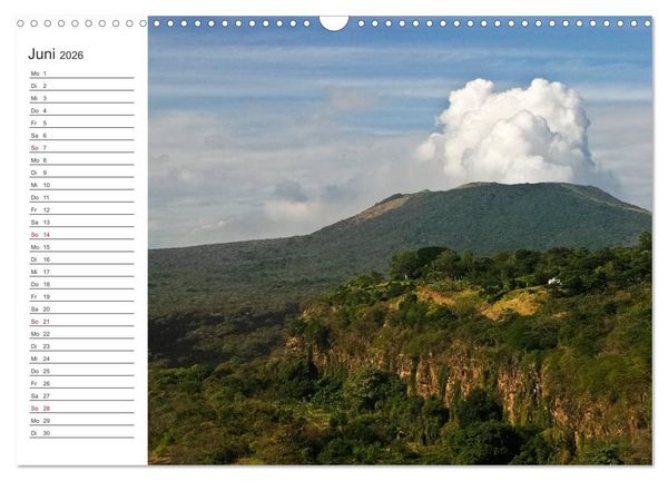 Produktbild: Nicaragua - Vulkane und Kolonialarchitektur (Wandkalender 2026 DIN A3 quer), CALVENDO Monatskalender