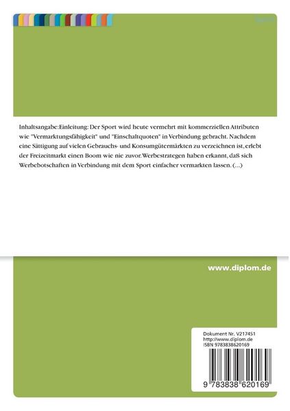 Produktbild: Kooperationsformen von Segelsport und Industrie