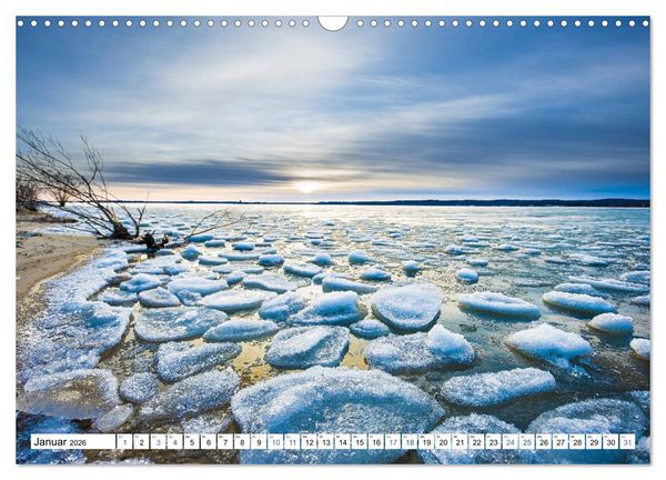 Produktbild: Magische Farbspiele der Natur (Wandkalender 2026 DIN A3 quer), CALVENDO Monatskalender