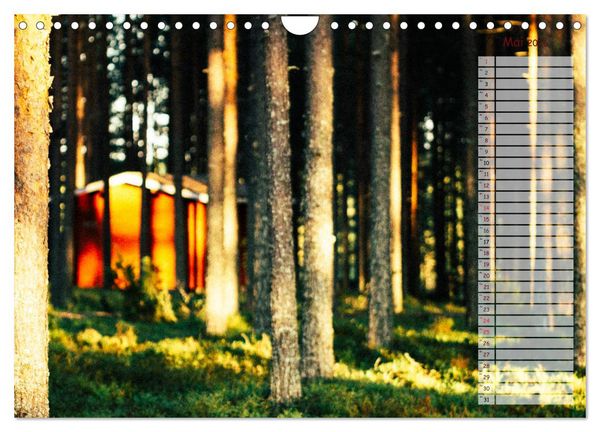 Produktbild: Finnlands raue Sch&ouml;nheit (Wandkalender 2026 DIN A4 quer), CALVENDO Monatskalender