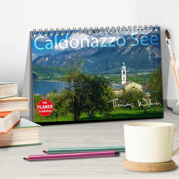Produktbild: Caldonazzo See (Tischkalender 2026 DIN A5 quer), CALVENDO Monatskalender