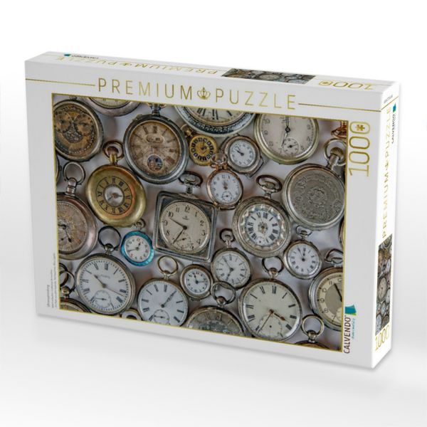 Produktbild: CALVENDO Puzzle Uhrensammlung | 1000 Teile Lege-Gr&ouml;&szlig;e 64x48cm Foto-Puzzle f&uuml;r gl&uuml;ckliche Stunden