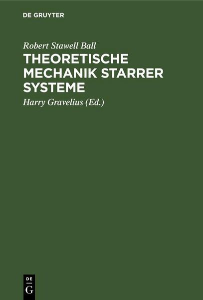 Produktbild: Theoretische Mechanik starrer Systeme
