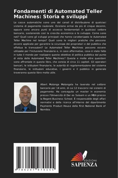 Produktbild: Fondamenti di Automated Teller Machines: Storia e sviluppi