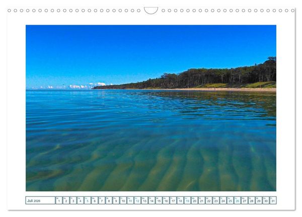 Produktbild: Der Weststrand am Dar&szlig; (Wandkalender 2026 DIN A3 quer), CALVENDO Monatskalender