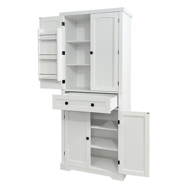 Produktbild: HTI-Living Buffetschrank Thekla Landhausstil Wei&szlig; Buffetschrank Thekla Landhausstil Wei&szlig;