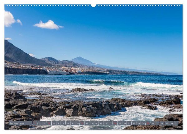 Produktbild: TENERIFFA Kanarischer Inselzauber im Atlantik (Wandkalender 2026 DIN A2 quer), CALVENDO Monatskalender