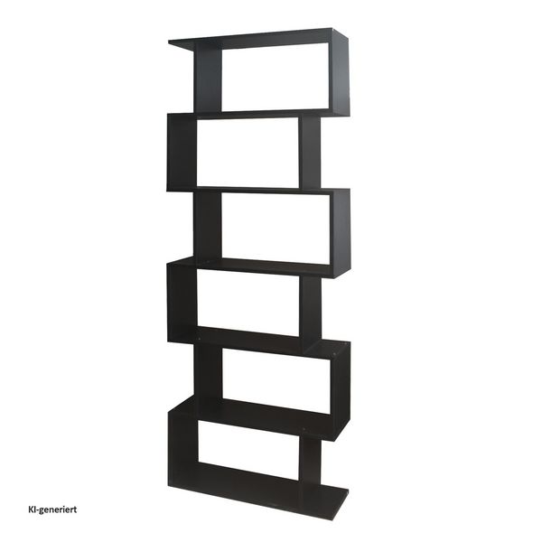 Produktbild: HTI-Living Regal 70x189 Thekla Schwarz Regal 70x189 Thekla Schwarz