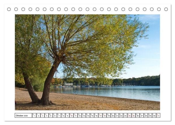 Produktbild: DUISBURG Facetten einer Stadt (Tischkalender 2026 DIN A5 quer), CALVENDO Monatskalender