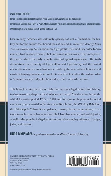 Produktbild: From Treason to Runaway Slaves