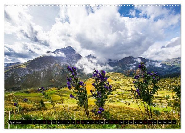 Produktbild: Wundersch&ouml;nes Lechtal (Wandkalender 2027 DIN A2 quer), CALVENDO Monatskalender