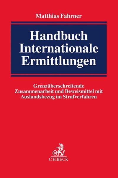 Produktbild: Handbuch Internationale Ermittlungen