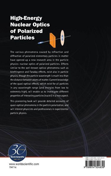 Produktbild: High-Energy Nucl Optics Of Polariz Parti