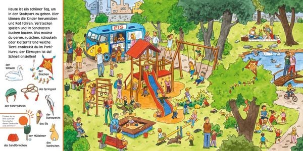 Produktbild: Hör mal (Soundbuch): Wimmelbuch: In der Stadt