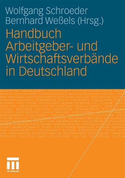Produktbild: Handbuch Arbeitgeber- und Wirtschaftsverb&auml;nde in Deutschland