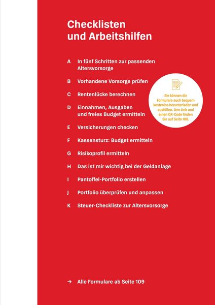 Produktbild: Altersvorsorge: Das Set