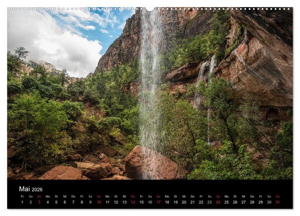Produktbild: USA - faszinierender S&uuml;dwesten / CH-Version (hochwertiger Premium Wandkalender 2026 DIN A2 quer), Kunstdruck in Hochglanz
