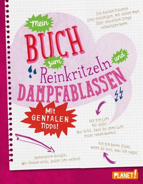 Produktbild: Mein Buch zum Reinkritzeln und Dampfablassen - mit genialen Tipps