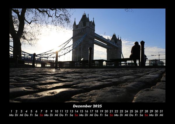 Produktbild: London 2025 Fotokalender DIN A3