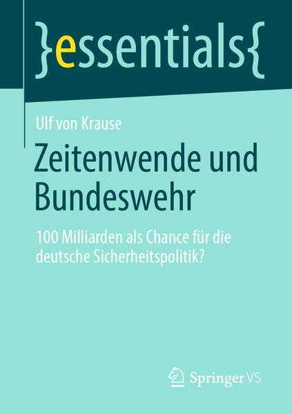 Produktbild: Zeitenwende und Bundeswehr