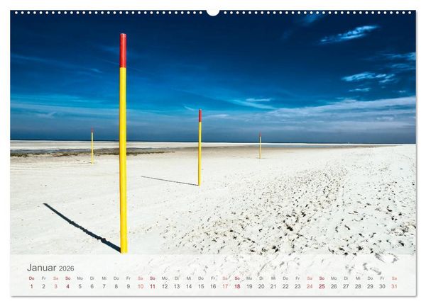 Produktbild: Das "Nordsee-Gef&uuml;hl" (hochwertiger Premium Wandkalender 2026 DIN A2 quer), Kunstdruck in Hochglanz