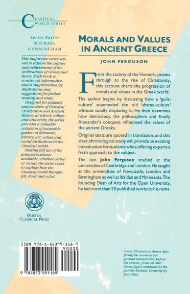 Produktbild: Morals and Values in Ancient Greece