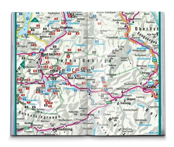 Produktbild: KOMPASS Wanderlust Salzkammergut