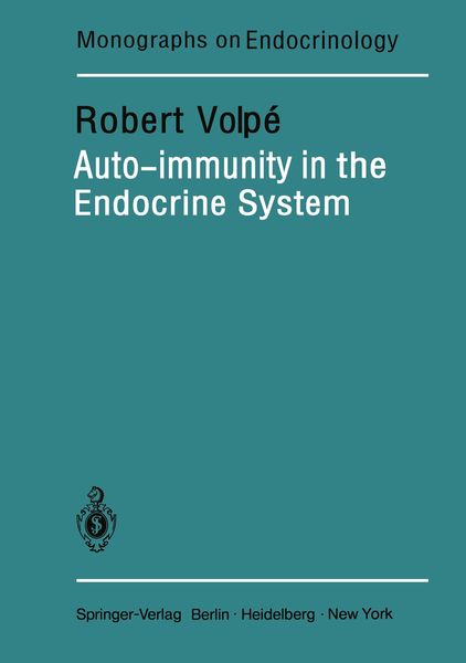 Produktbild: Auto-immunity in the Endocrine System