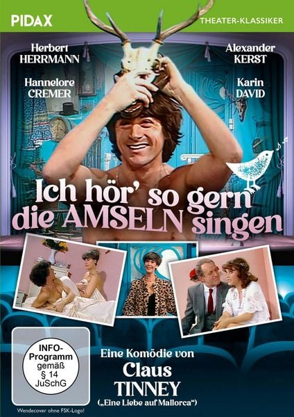 Ich hör' so gern die Amseln singen / Brillante Komödie mit toller Besetzung aus der Berliner Komödie am Kurfürstendamm (Pidax Theater-Klassiker), DVD