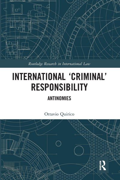 Produktbild: International 'Criminal' Responsibility