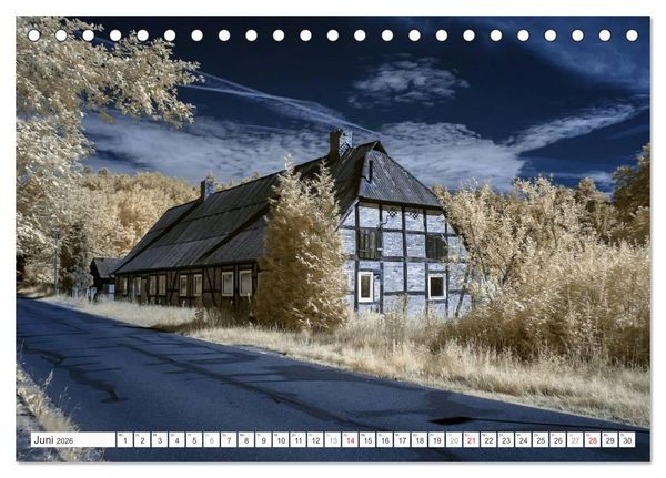 Produktbild: Zauberhafte Infrarot-Fotografie (Tischkalender 2026 DIN A5 quer), CALVENDO Monatskalender