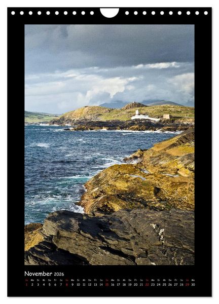 Produktbild: Irland - Romantische Pl&auml;tze auf der Gr&uuml;nen Insel (Wandkalender 2026 DIN A4 hoch), CALVENDO Monatskalender