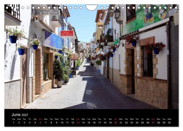 Produktbild: Estepona Costa Del Sol (Wall Calendar 2027 DIN A4 landscape), CALVENDO 12 Month Wall Calendar