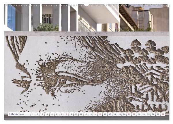 Produktbild: LISSABON GRAFFITI (Wandkalender 2026 DIN A2 quer), CALVENDO Monatskalender