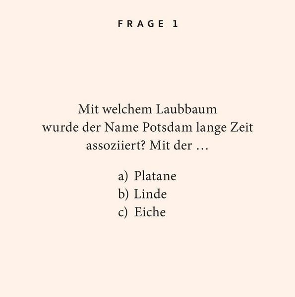 Produktbild: Potsdam-Quiz