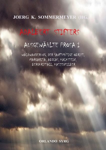Produktbild: Adalbert Stifters Ausgew&auml;hlte Prosa I