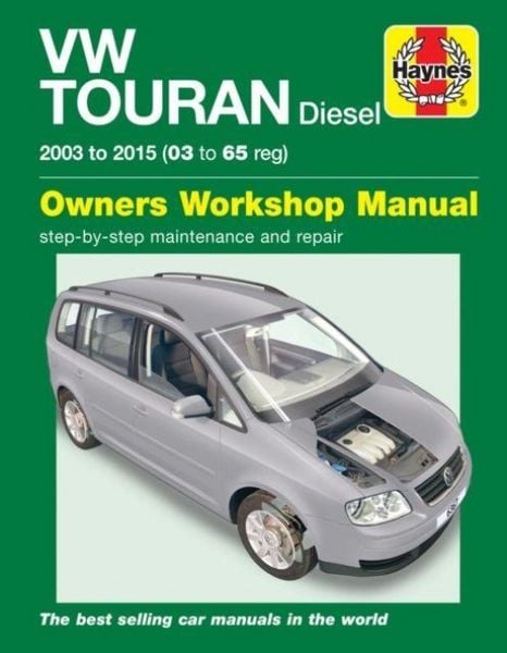 Produktbild: Volkswagen Touran Diesel (03 - 15) 03 to 65 Haynes Repair Manual