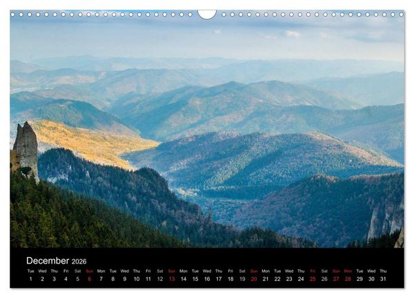 Produktbild: Landscapes from Romania (Wall Calendar 2026 DIN A3 landscape), CALVENDO 12 Month Wall Calendar