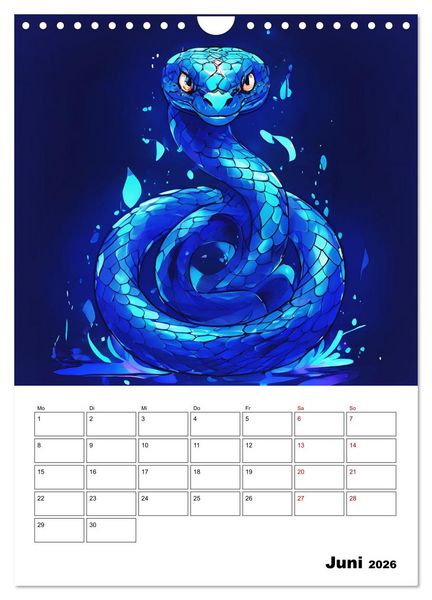 Produktbild: Tierisches Horoskop (Wandkalender 2026 DIN A4 hoch), CALVENDO Monatskalender